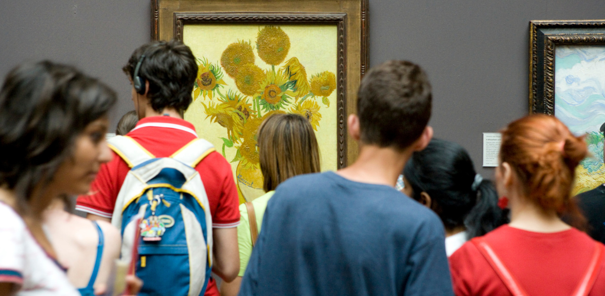 Vincent Van Gogh Sunflower Painting National Gallery
